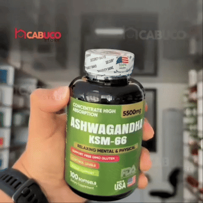 ASHWAGANDHA ORIGINAL KSM-66 x100 – MENOS ESTRÉS, MÁS ENFOQUE Y ENERGÍA REAL – APOYO INTEGRAL CUERPO Y MENTE – ENVÍO GRATIS 🇨🇴
