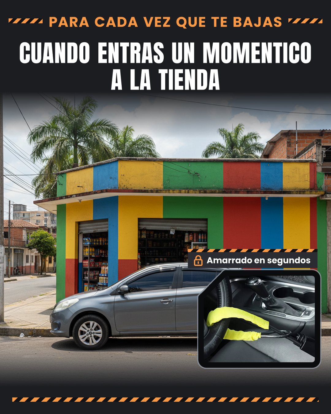 Cuando entras un momentico a la tienda