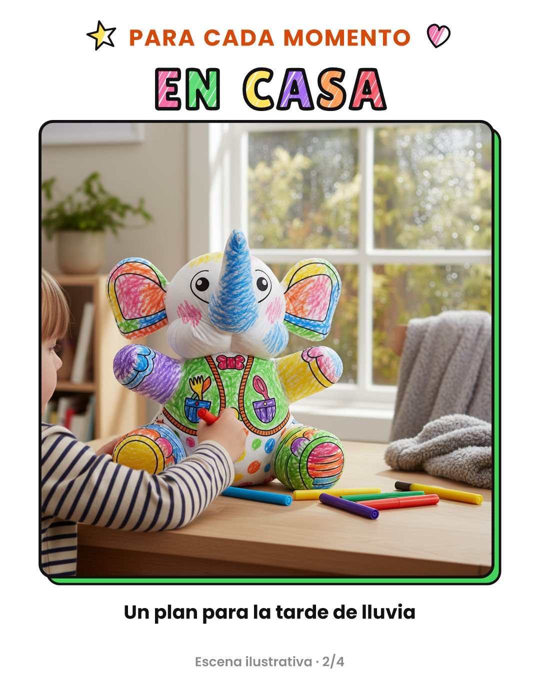 En casa: un plan para la tarde de lluvia