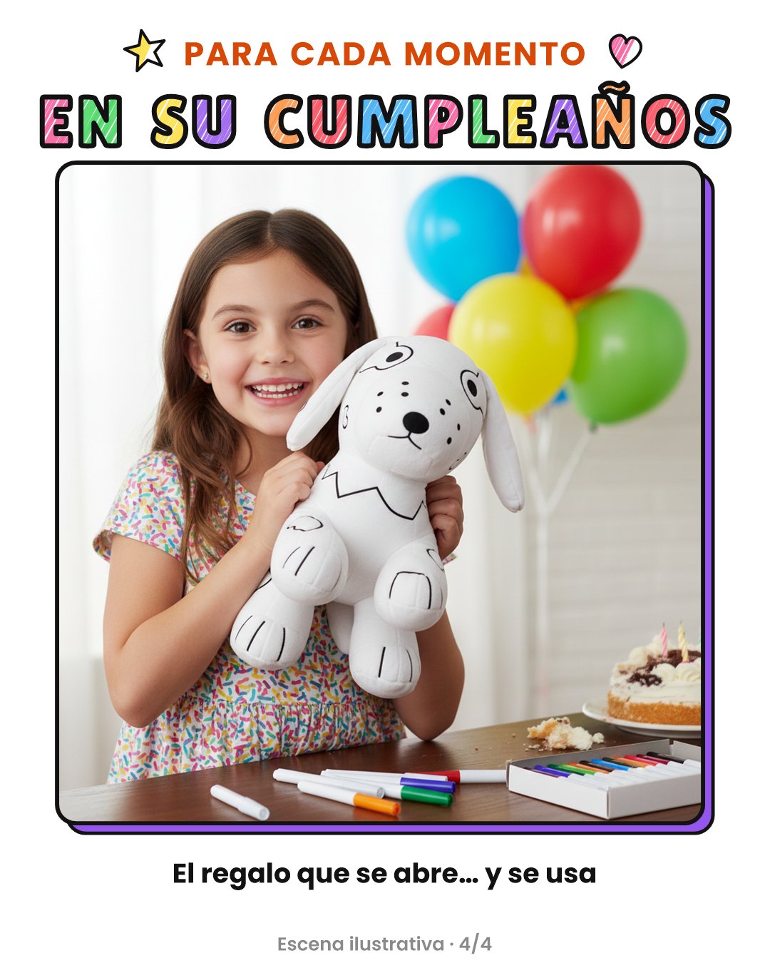 En su cumpleaños: el regalo que se abre y se usa